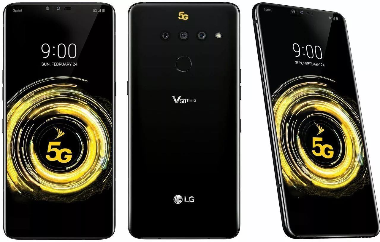 Смартфон LG V50 ThinQ 5G 128 ГБ - купить по выгодной цене в  интернет-магазине OZON (1308278445)