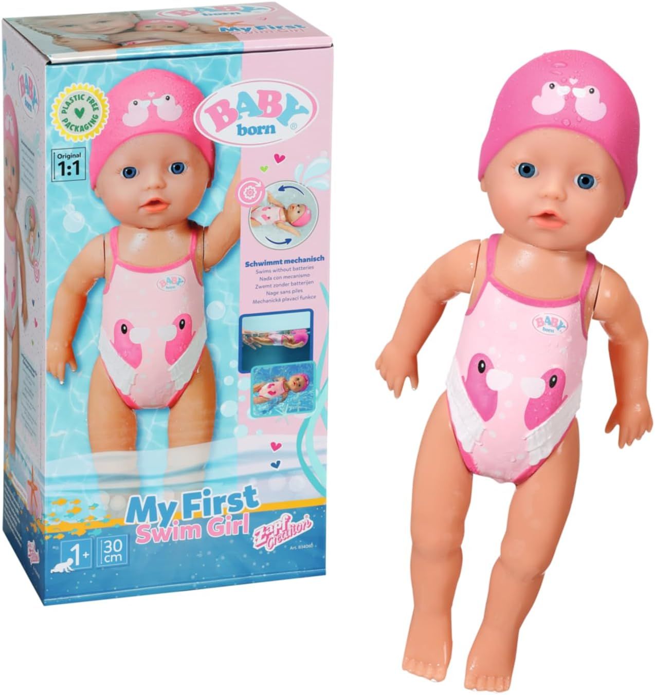 Бейби Борн пловчиха Baby born My First Swim Girl от Zapf Creation