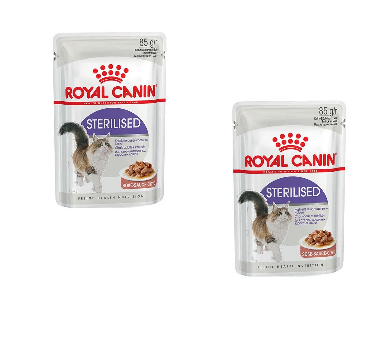 Royal canin sterilised стерилизованных соус