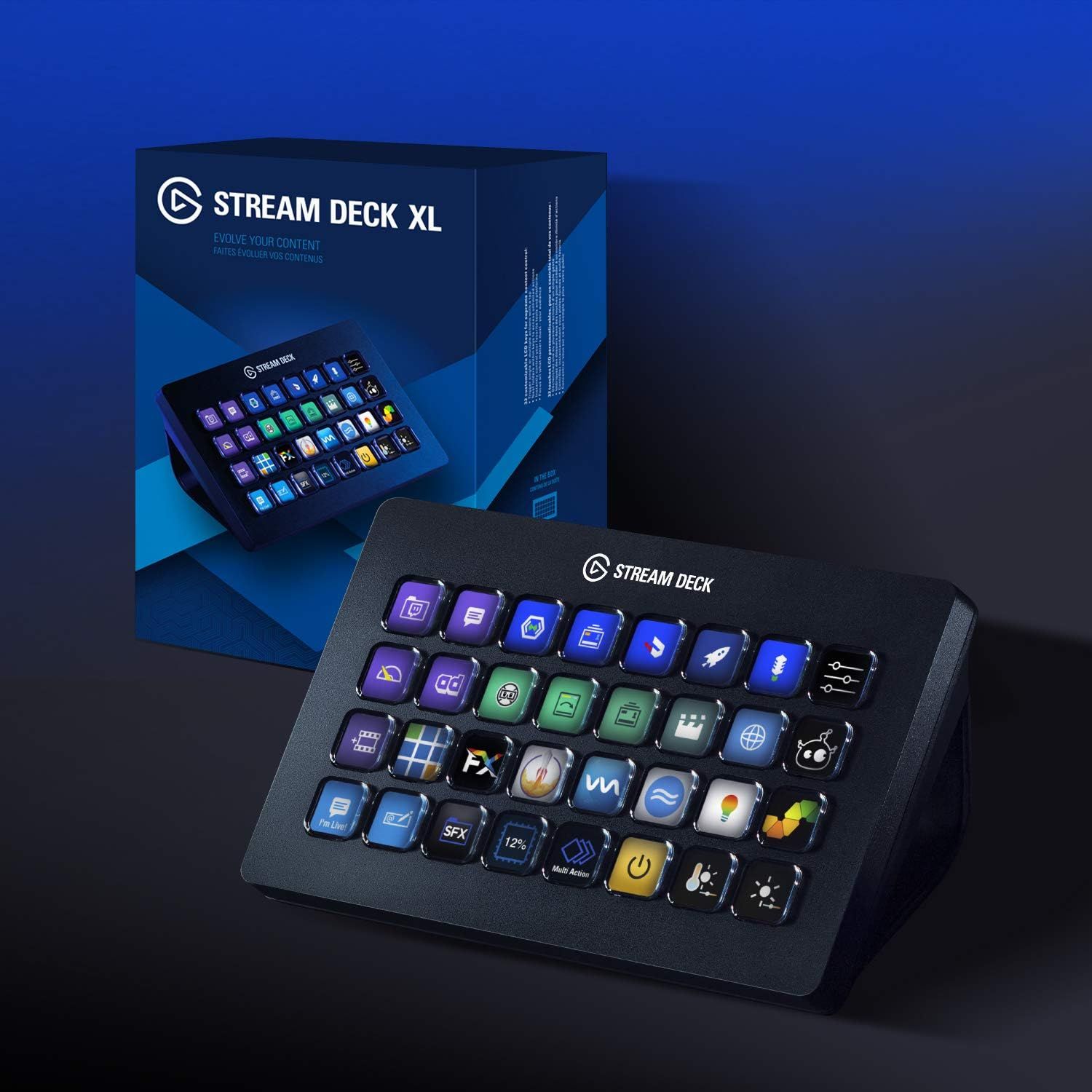 Elgato stream deck xl. Контроллер Elgato Stream Deck. Клавиатура Elgato Stream Deck. Клавиатура Elgato Stream Deck XL.