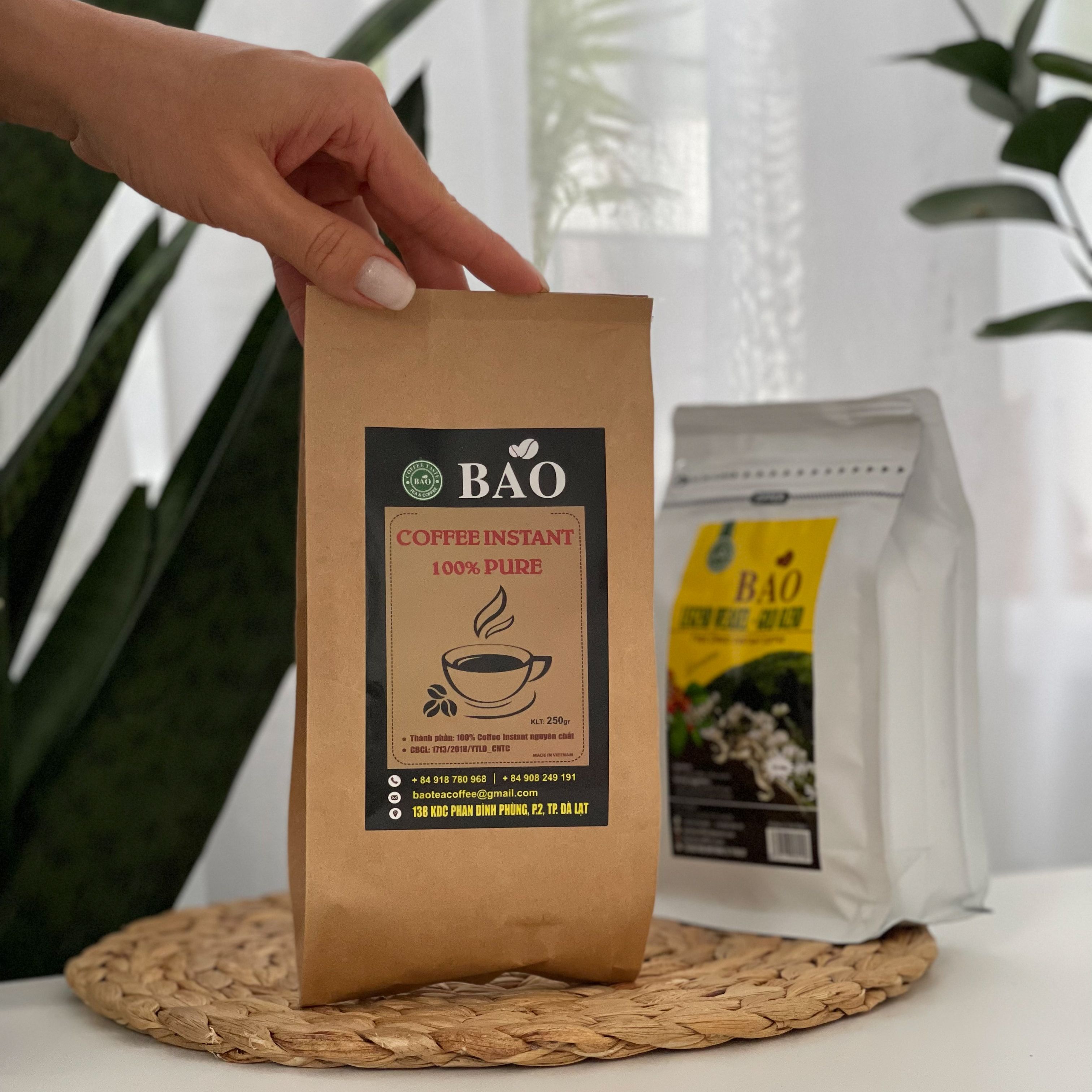 Кофе растворимый BAO - Черный Coffee Instant Pure