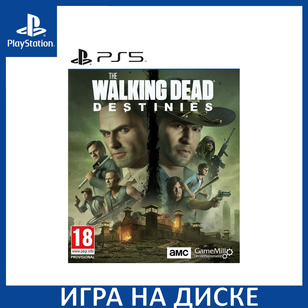 Игра The Walking Dead Ходячие мертвецы Destinies (PlayStation 5, Английская  версия) купить по низкой цене с доставкой в интернет-магазине OZON  (1337107350)