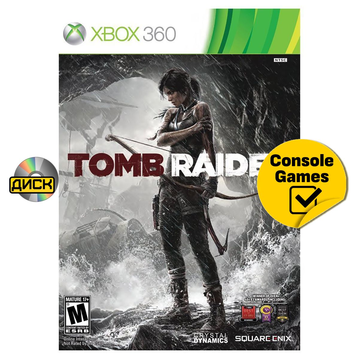 Xbox 360 Tomb Raider . Товар уцененный