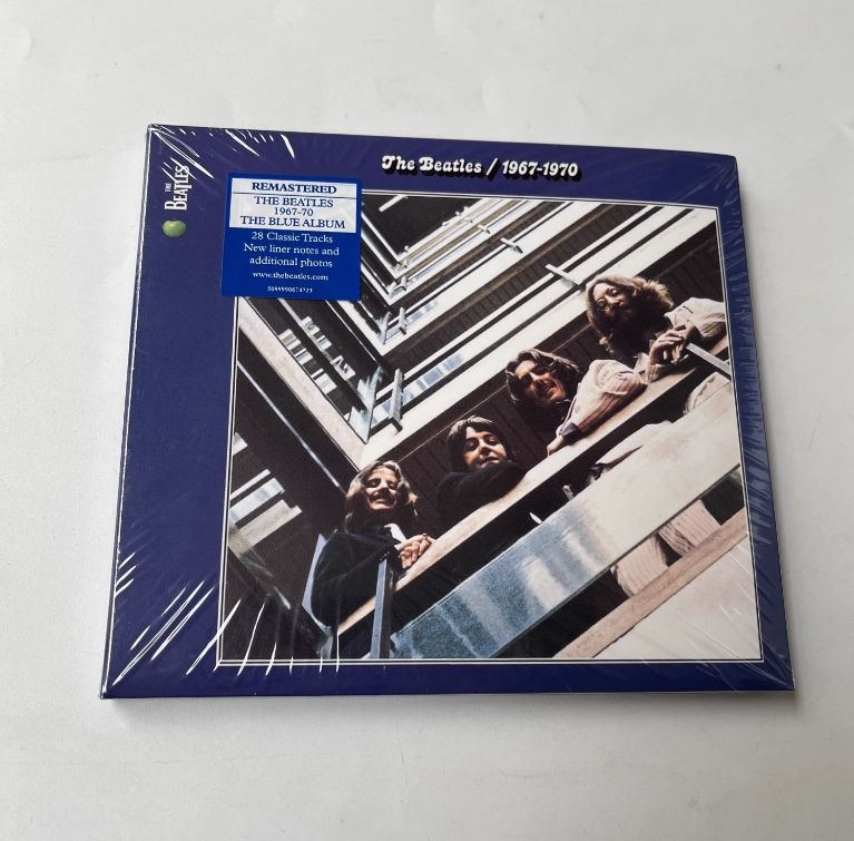 The Beatles 1967-1970, 2CD, СИНИЙ компакт-диск Оригинальный, новый