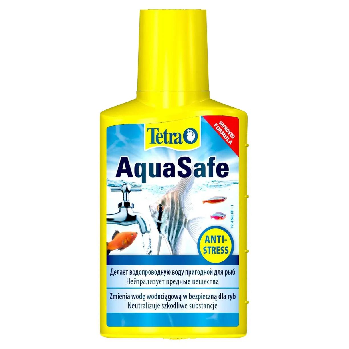 Tetra AquaSafe кондиционер для подготовки воды аквариума, 50 мл