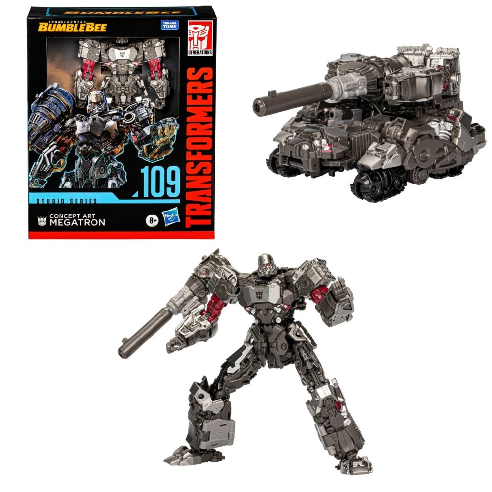 Игрушка Hasbro Трансформеры Studio Series Leader Class Transformers:  Bumblebee SS109 Concept Art Megatron 17.8cm F8772 - купить с доставкой по  выгодным ценам в интернет-магазине OZON (1486334785)