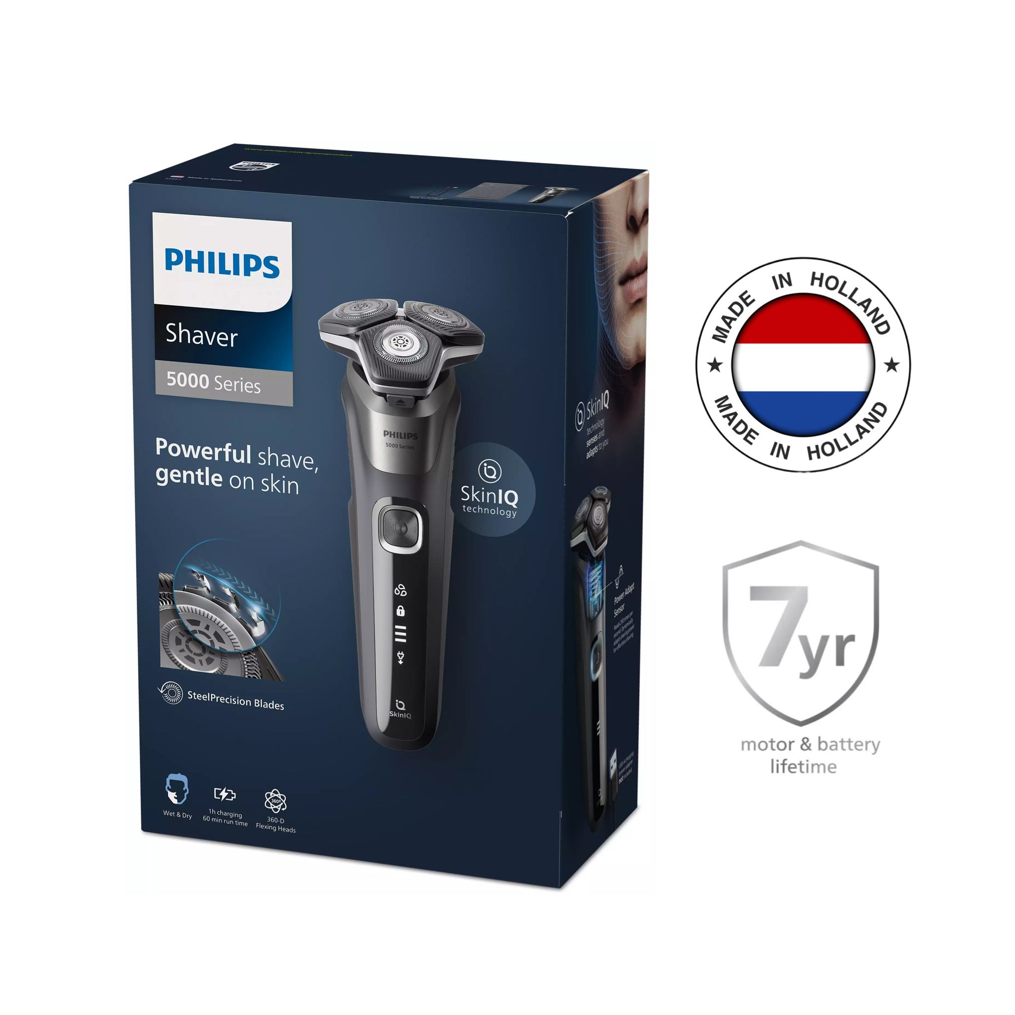 Philips Электробритва S5887/10, черный