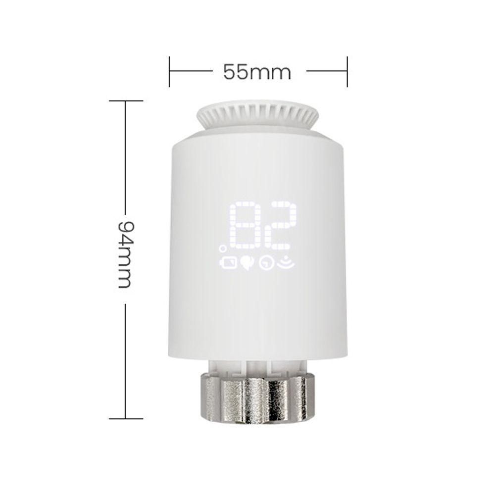 Умная термоголовка zigbee. Умная термоголовка для радиатора.