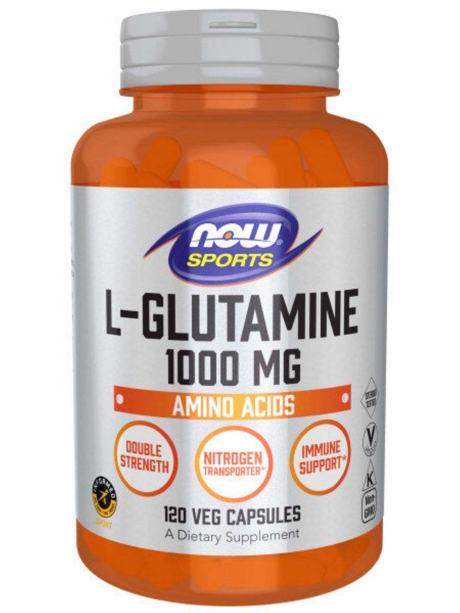 L-Glutamine1000mgNOW(120вегкап)