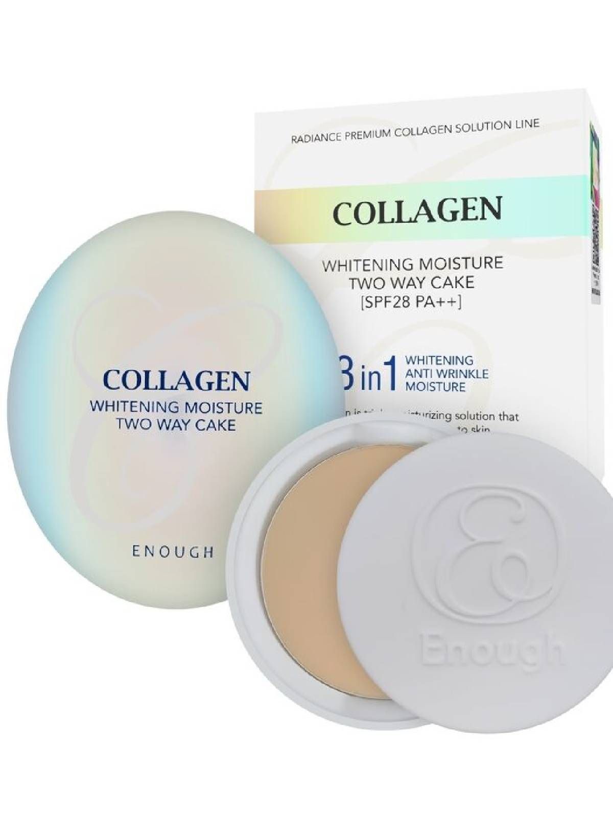 Увлажняющая Пудра Для Лица Enough Collagen Купить