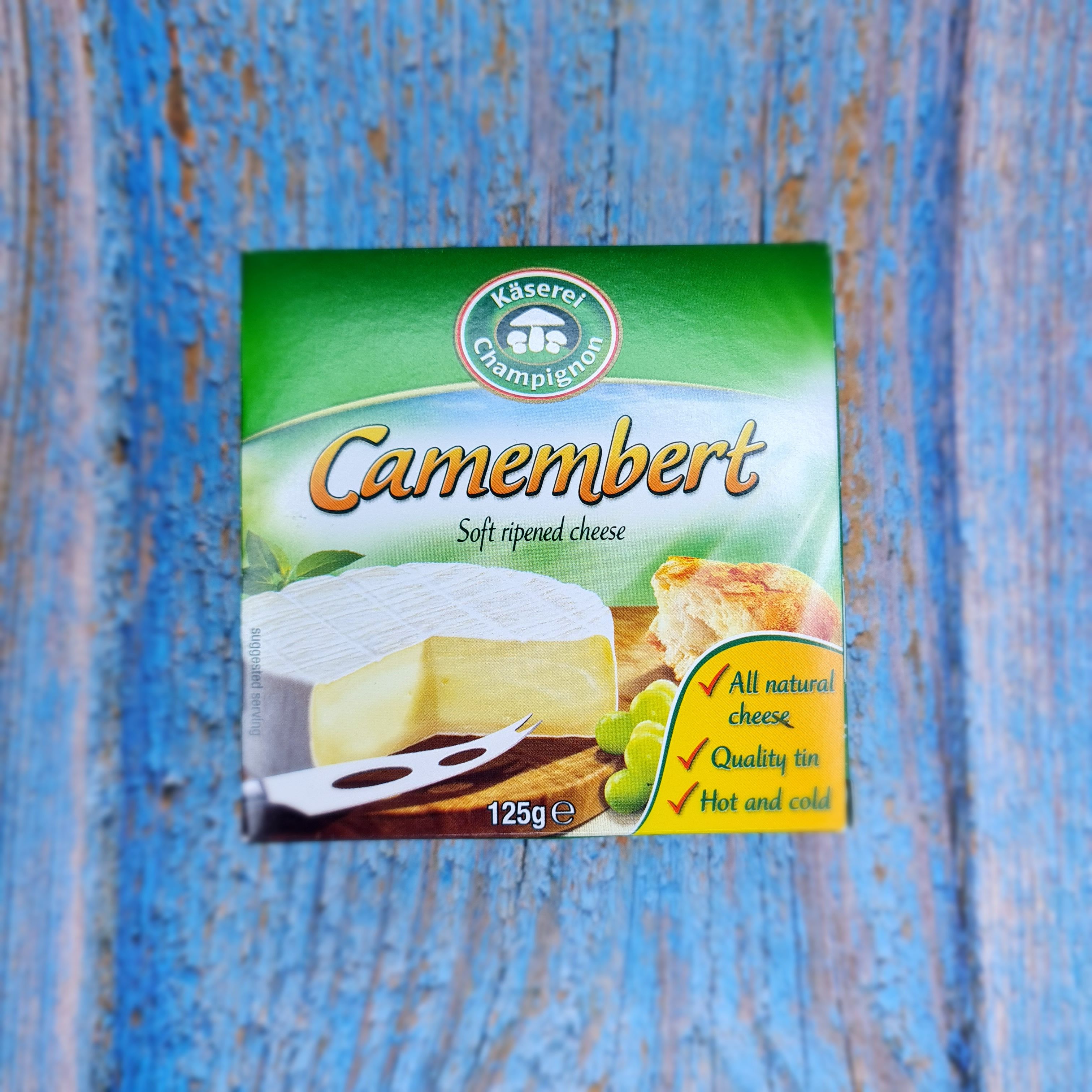 Мягкий Сыр Камамбер с шампиньонами (Camembert Kaserei Champignon) 125 гр