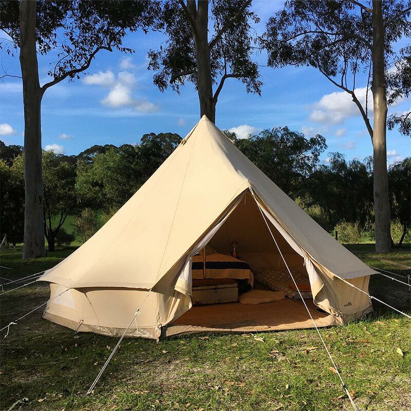 Pro camping. Canvas Camp Bed Translate.