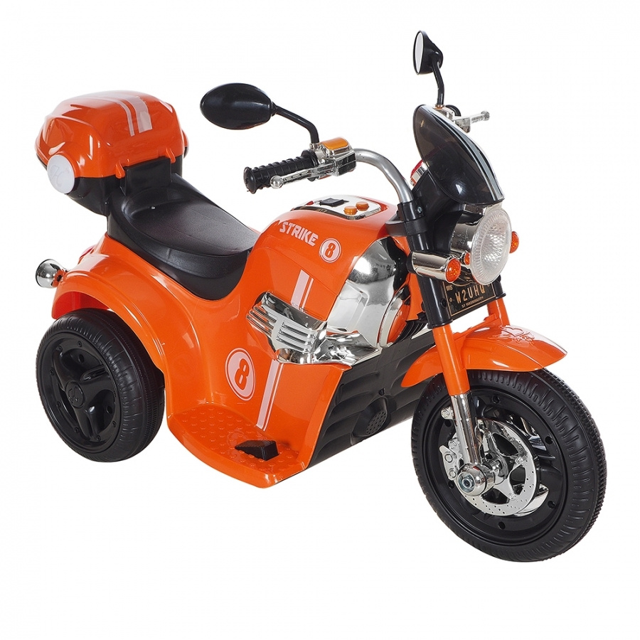 Электро-мотоцикл детский на аккумуляторе Aim Best MD-1188 оранжевый  #1