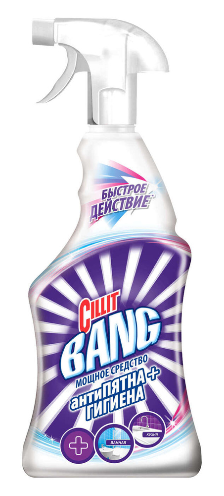 Чистящее средство Cillit Bang Антипятна и Гигиена, 750 мл #1