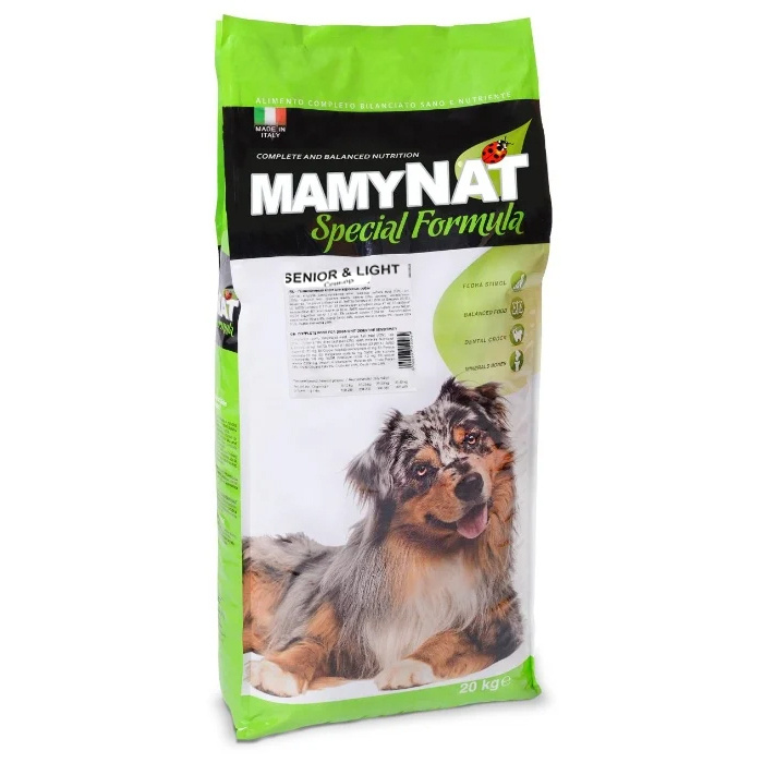 Корм сухой Mamynat Senior Light. Для пожилых собак и собак с избыточным весом. 20 кг.  #1
