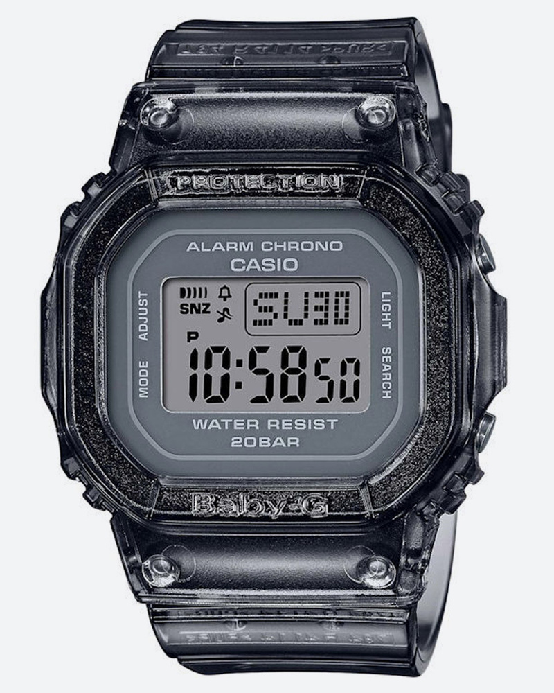 casio watch gray