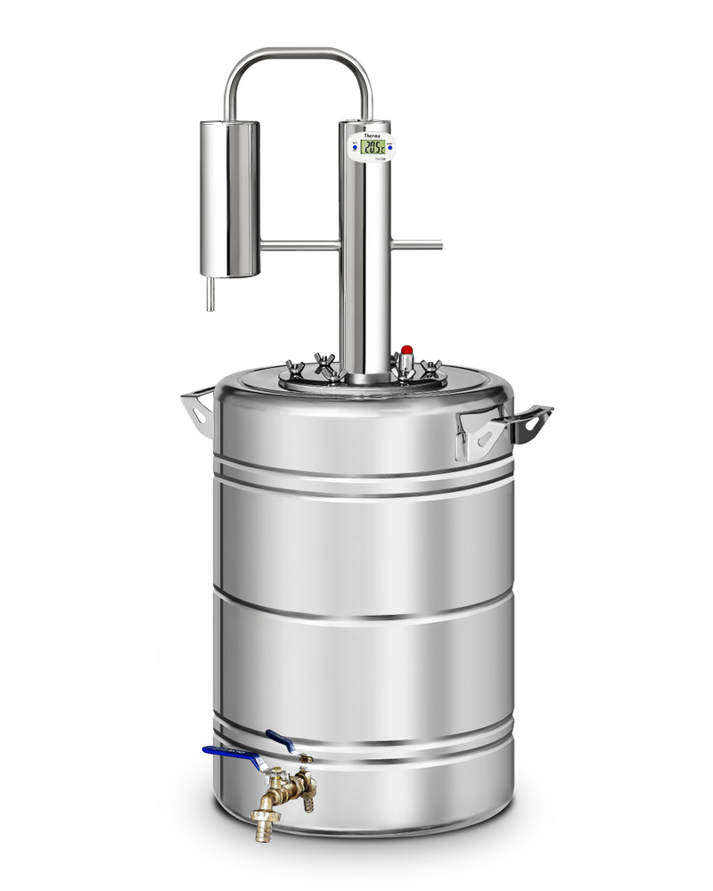 Индукционная для самогона. Дистиллятор Элегант про, 25 л.. Дистиллятор Элегант про, 30 л..