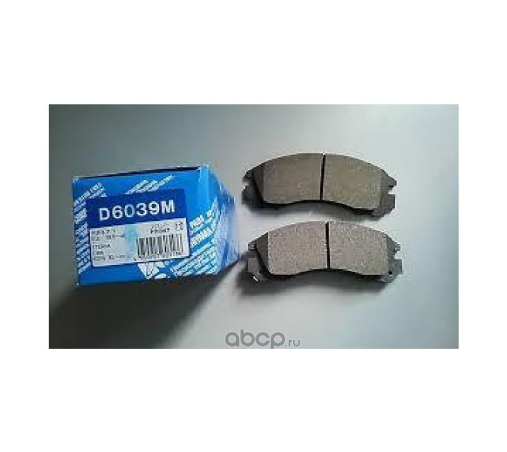 KASHIYAMA Kолодки тормозные передние MITSUBISHI galant 92--; sigma 90--; pajero 90--; pajero 2,5td 0
