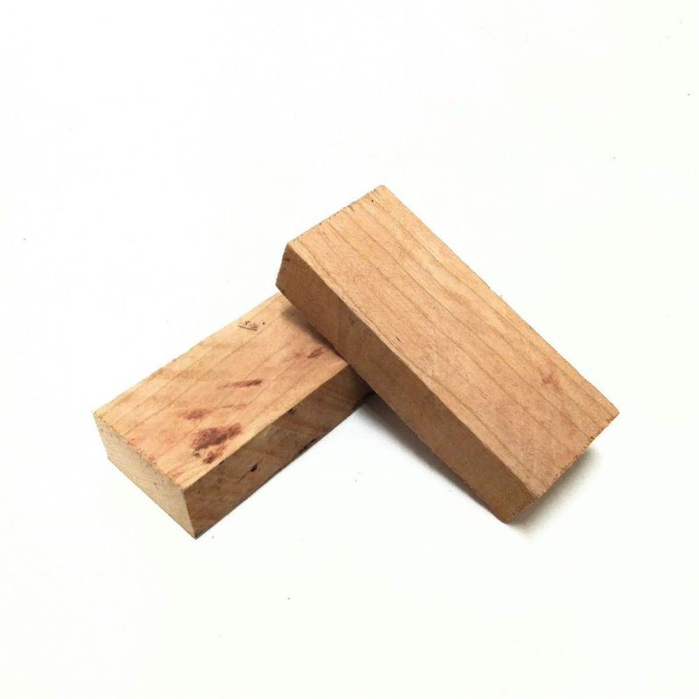 Брусок деревянный Вишня, заготовка для рукояти ножа, третий сорт  #1