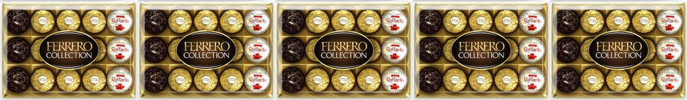 Конфеты шоколадные Ferrero Collection 172,2 г, комплект: 5 упаковок по 172.2 г  #1