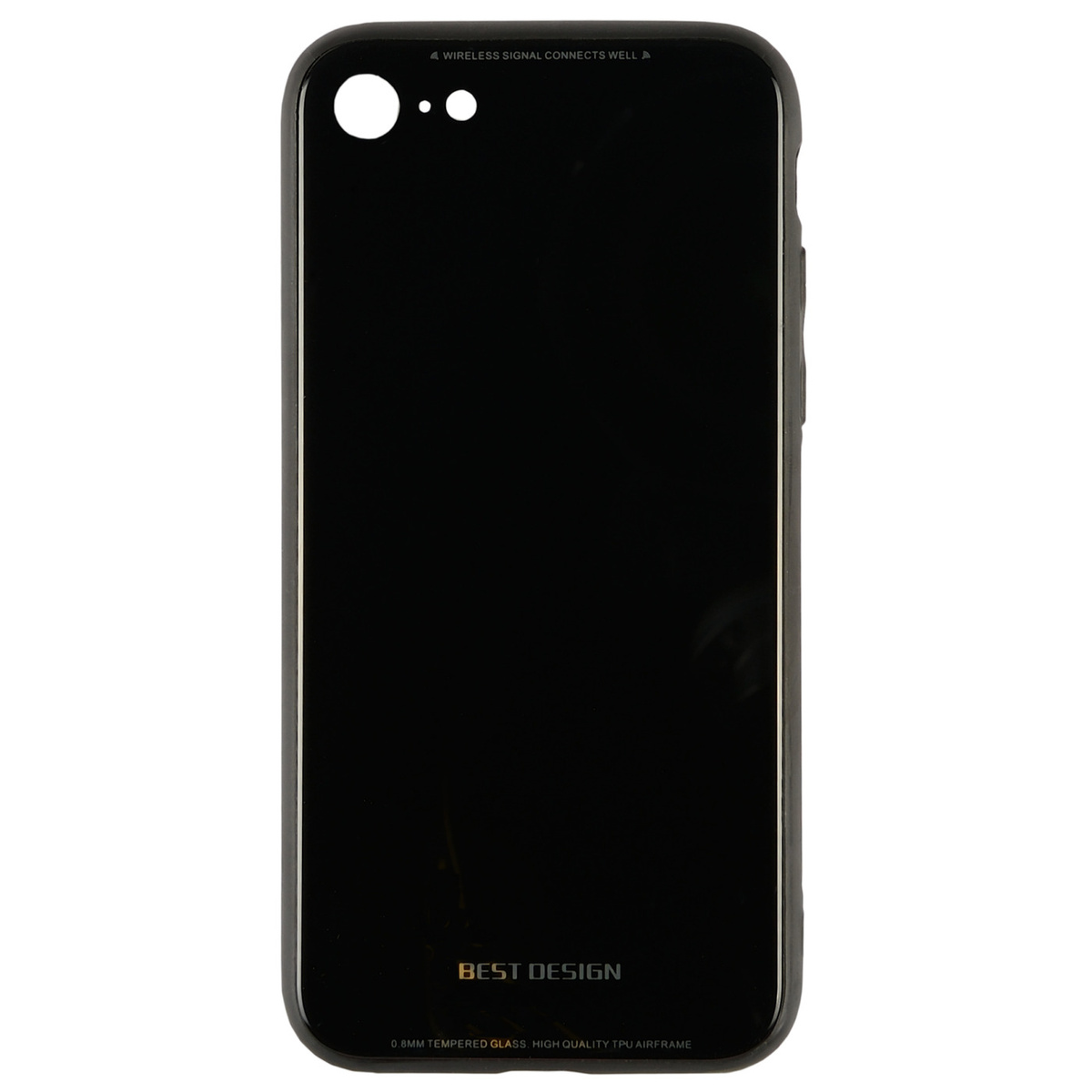 Чехол TFN на Iphone 8/7 Glass black #1