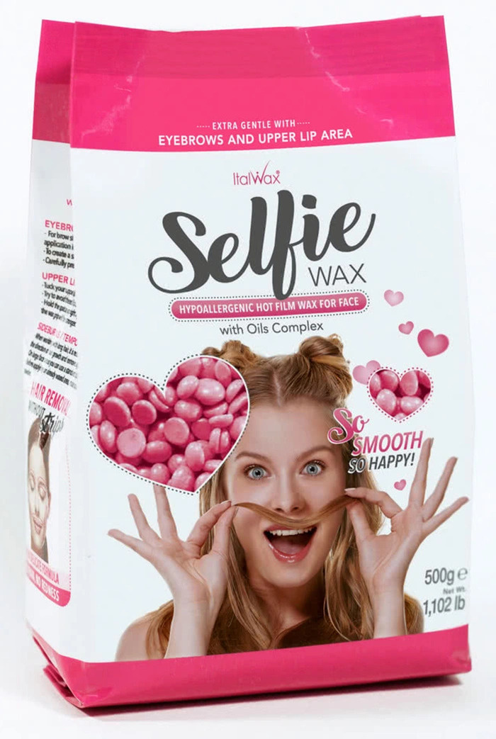 ItalWax Пленочный воск для депиляции лица Selfie, 500 гр — купить в ...