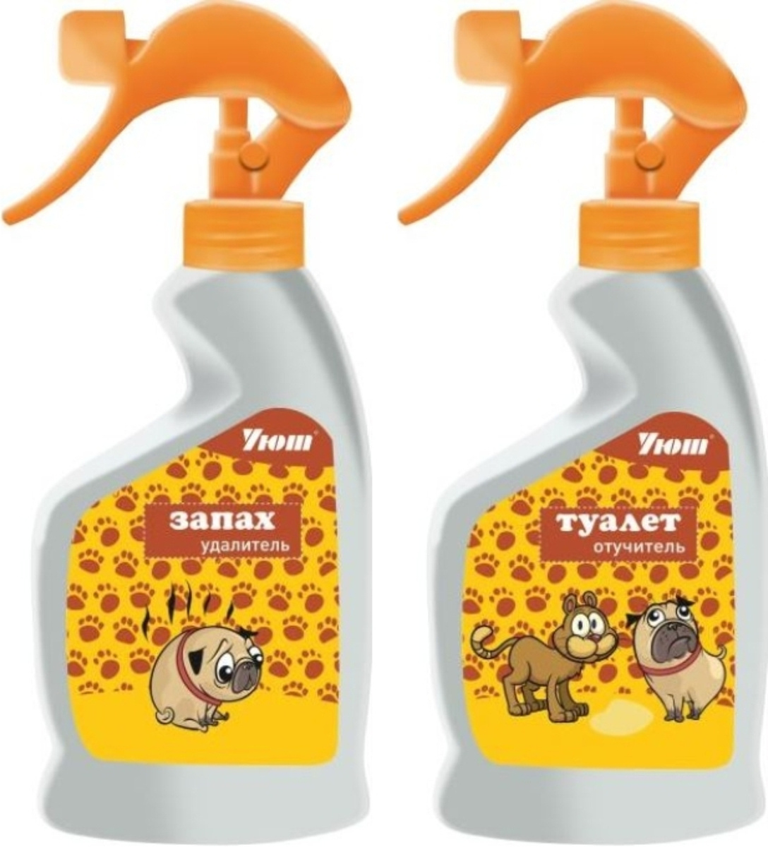 Запах Удалитель \"Уют\" 250 мл.+ Туалет Отучитель \"Уют\" 250 мл.,2шт ...
