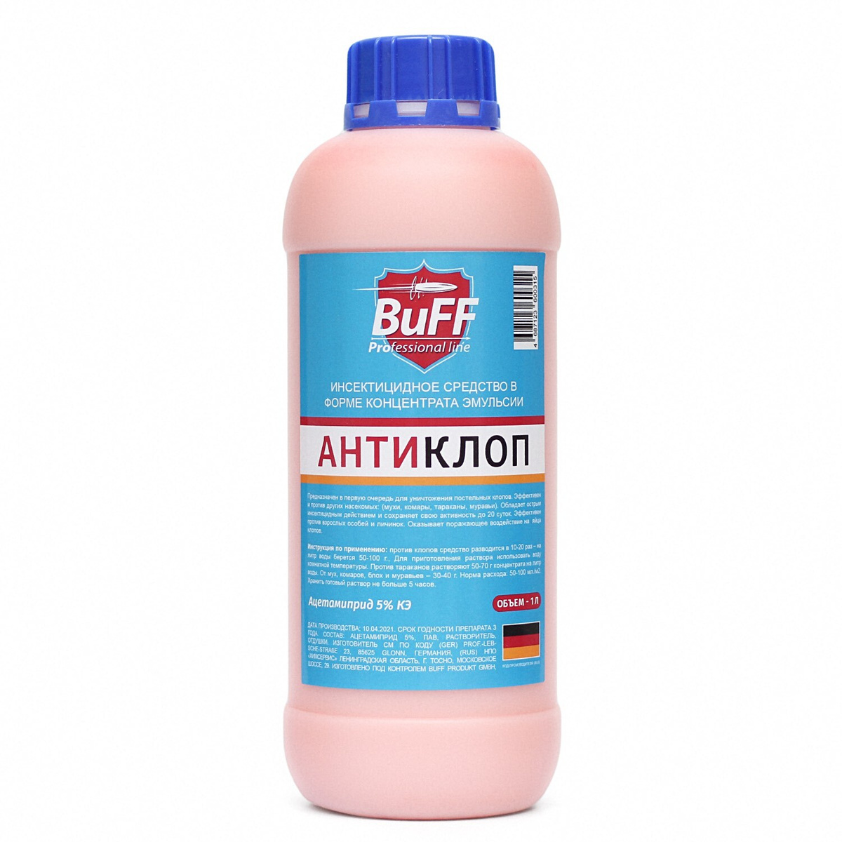 Buff Антиклоп блокада от клопов 1 л — купить в интернет-магазине OZON с ...