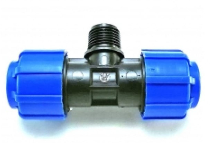 Тройник Политэк 51323432 32х3/4\"х32 резьба наружная, СТ015464 - купить ...