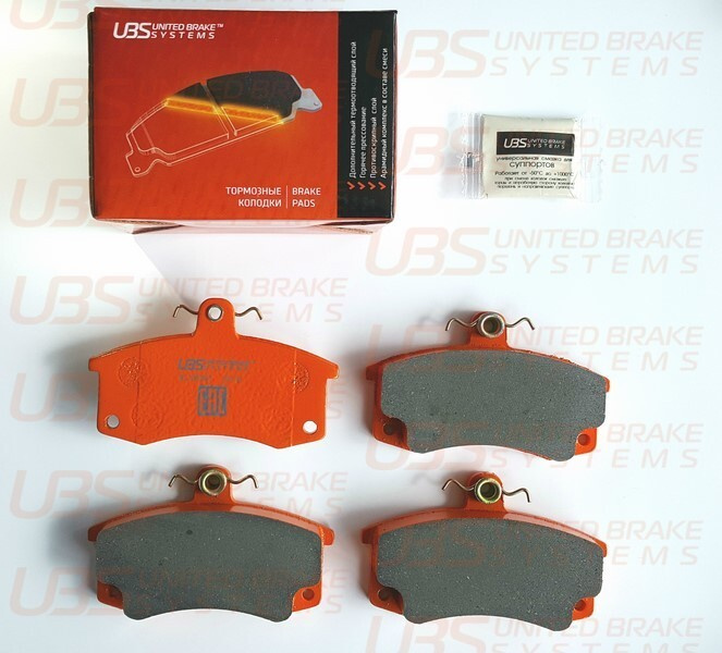 UBS B1105001 Тормозные колодки для LADA SAMARA/110-115/KALINA/PRIORA/GRANTA/DATSUN on-Do/mi-Do перед. #1