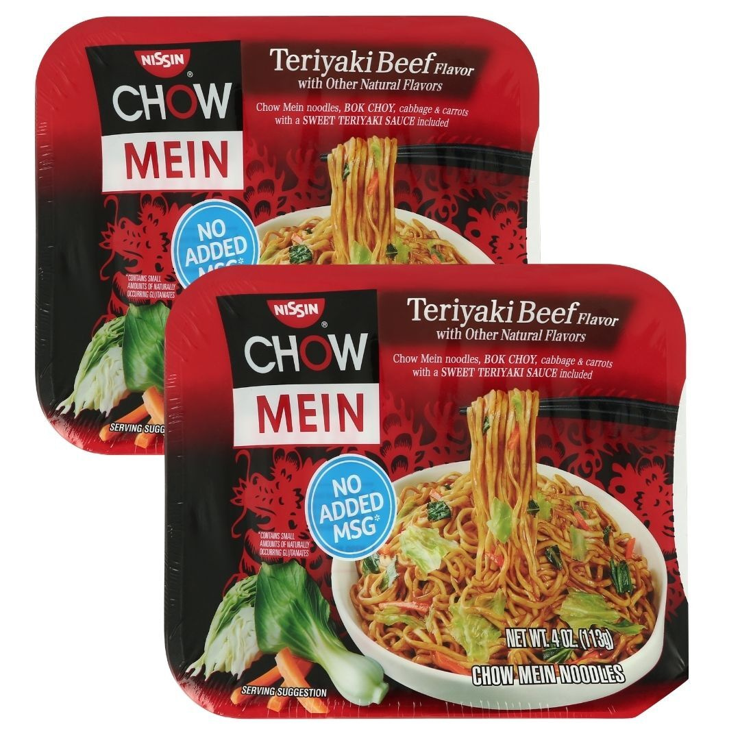 Лапша быстрого приготовления,Nissin Premium Noodles Chow Mein со вкусом ...