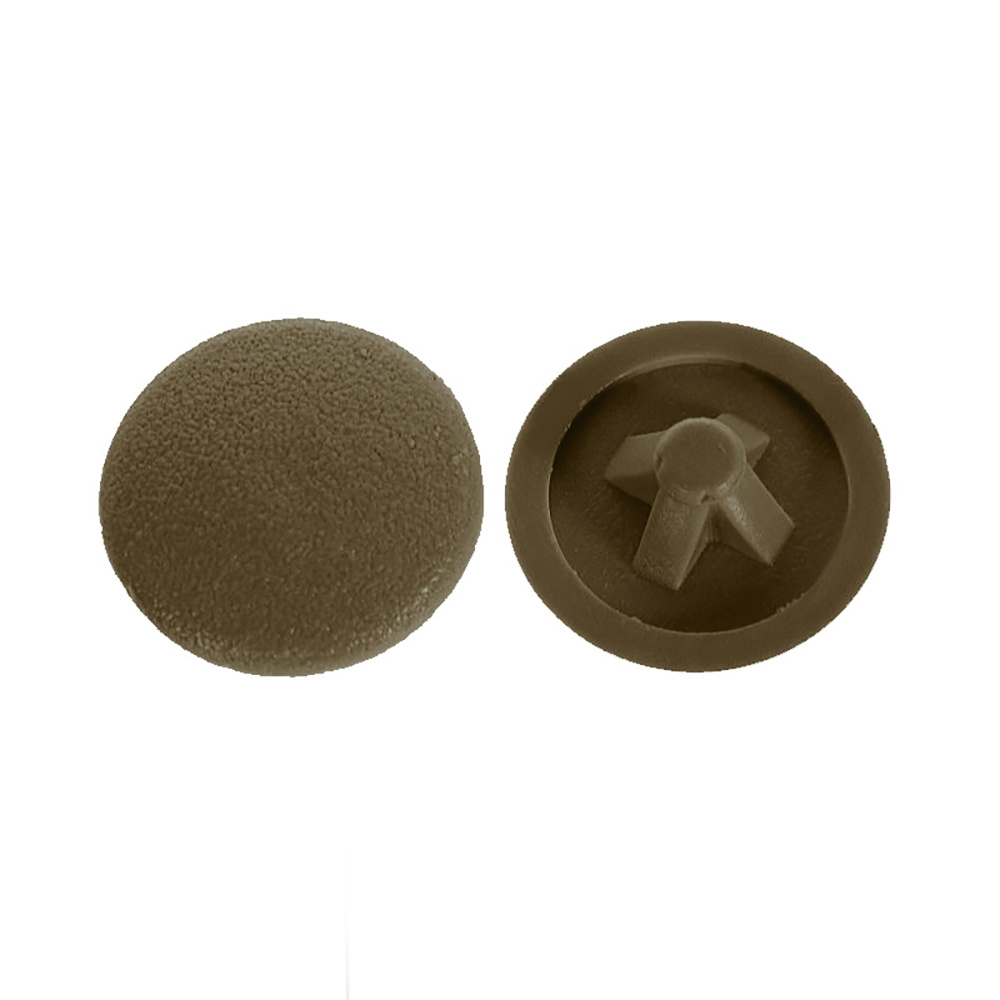 Заглушки на шуруп №3 темно-бежевые 50 шт — купить в интернет-магазине ...