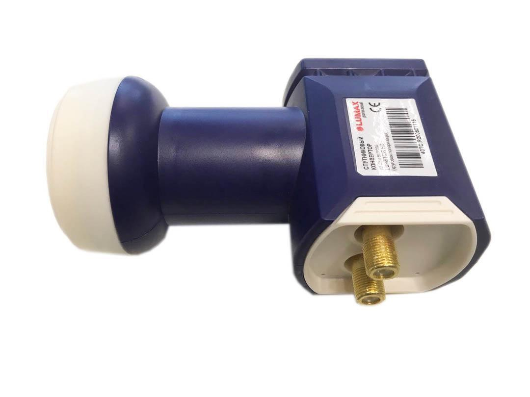 Конвертер круговой поляризации Lumax LU-40TCIR, 2 выхода для Триколор и ...