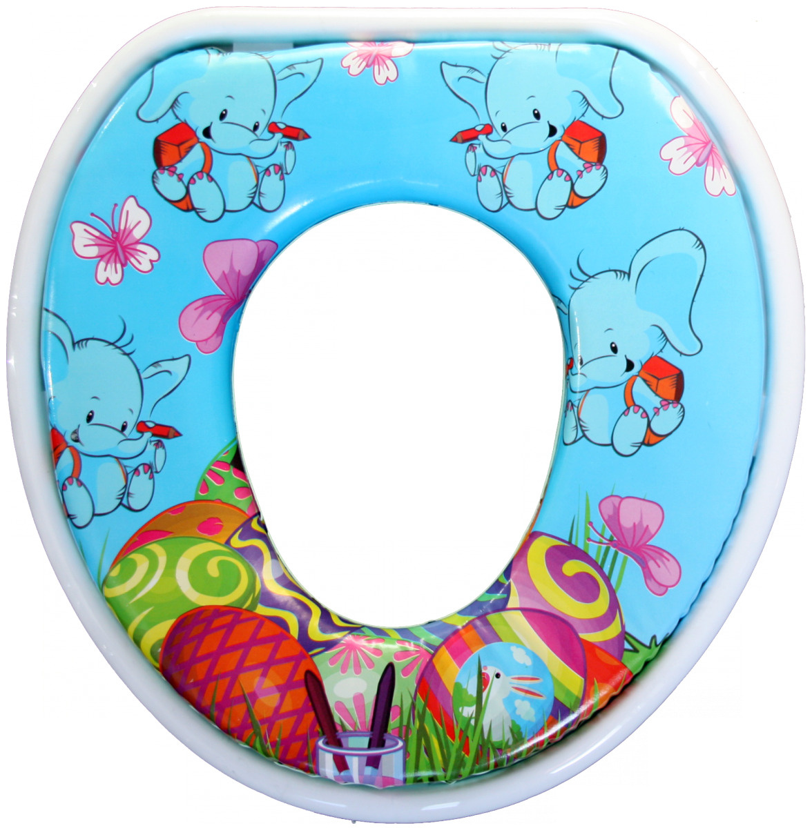 Сидение для унитаза / Сиденье для унитаза детское мягкое / Накладка на ...