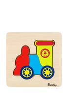 Игрушка для детей интерактивная развивающая Пазл Паровозик (деревянная). Спонсорские товары