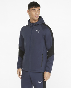 evostripe men's full zip hoodie