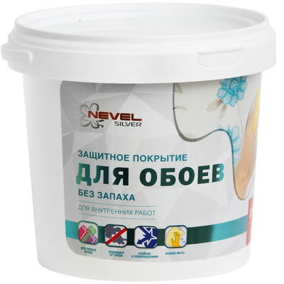 Краска для газона и травы nevel silver 1 кг цвет зеленый