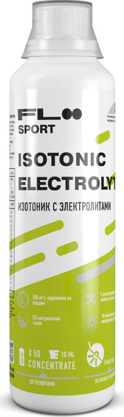 Изотоник Floo Sport Isotonic Electrolyte Fruit Mix, 500 мл - купить с ...