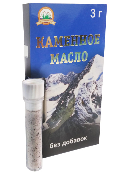 Белое мумие - каменное масло 3 г, Алтайские традиции - купить с ...