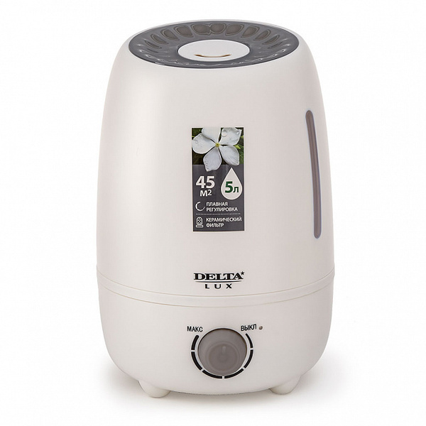 Увлажнитель воздуха ультразвуковой DELTA LUX DE-3700, 5л, 25 Вт купить ...