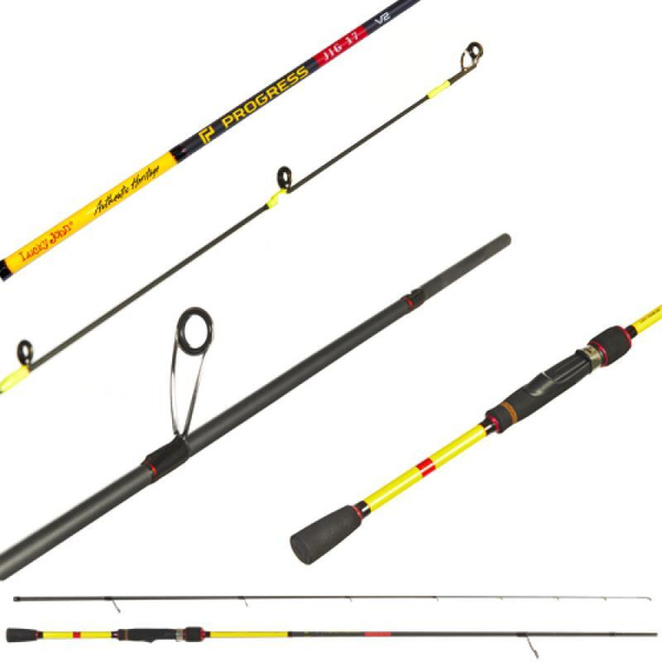 Удилище Lucky John Progress JIG V2 17 2.49 купить по выгодным ценам в ...