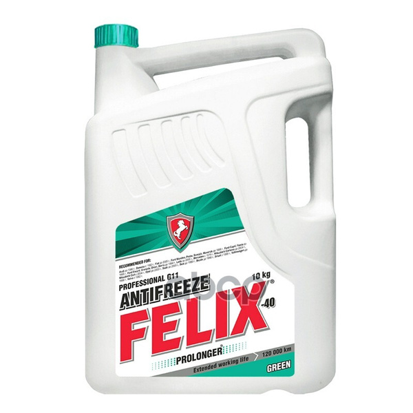 Антифриз 10л. зеленый FELIX
