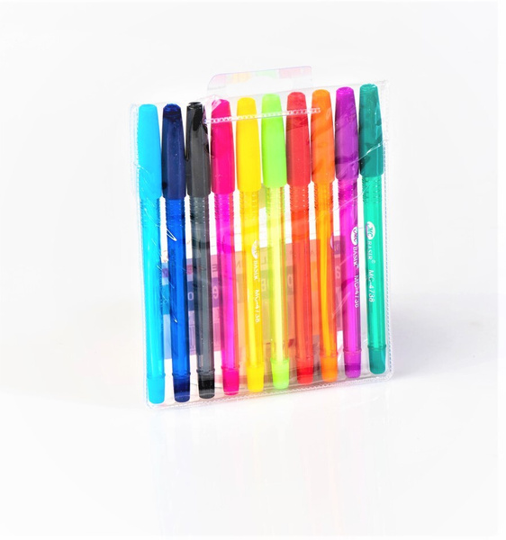 Ручки Шариковые Цветные Набор Купить