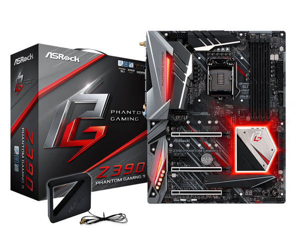 Материнская плата ASRock Z390 Phantom Gaming 9 купить по низкой цене с ...