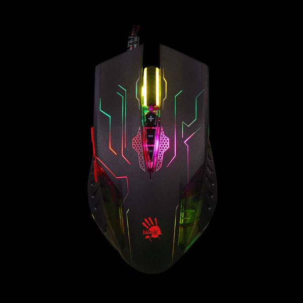 Игровая мышь проводная A4Tech Bloody Q51 Q51, черный - купить по ...