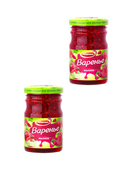Абрико Варенье Малина, 2 х 250г (500 г) - купить с доставкой по ...