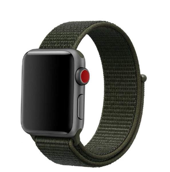 Нейлоновый тканевый ремешок для Apple Watch Series 1-8 - 38/40/41 мм ...