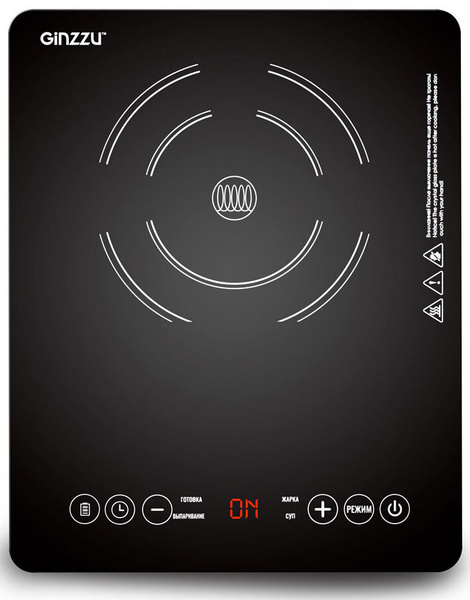 Ginzzu Индукционная настольная плита HCI-164_872541718-3642, черный ...