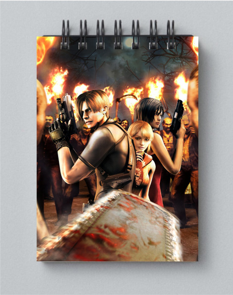 Блокнот MIGOM с принтом А4 "Resident Evil, Резидент Эвил" - 4 - купить ...