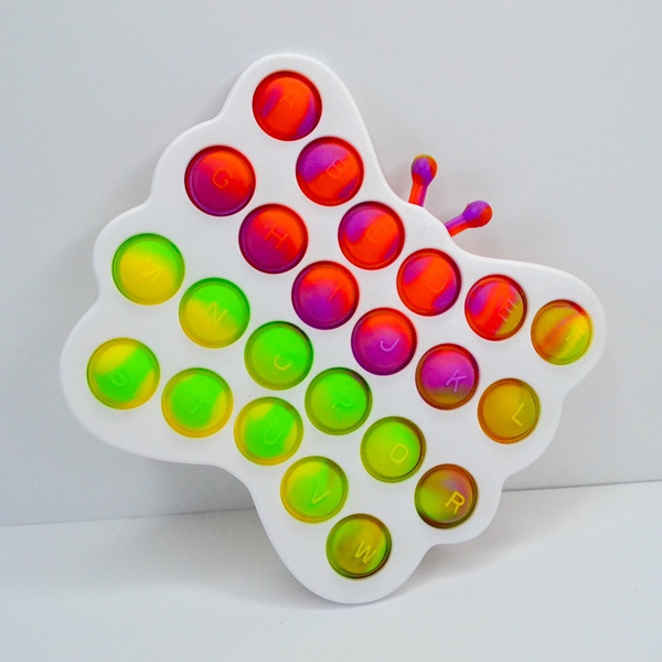 Pop it алфавит/ поп ит антистресс развивающий/ поп ит английский ...